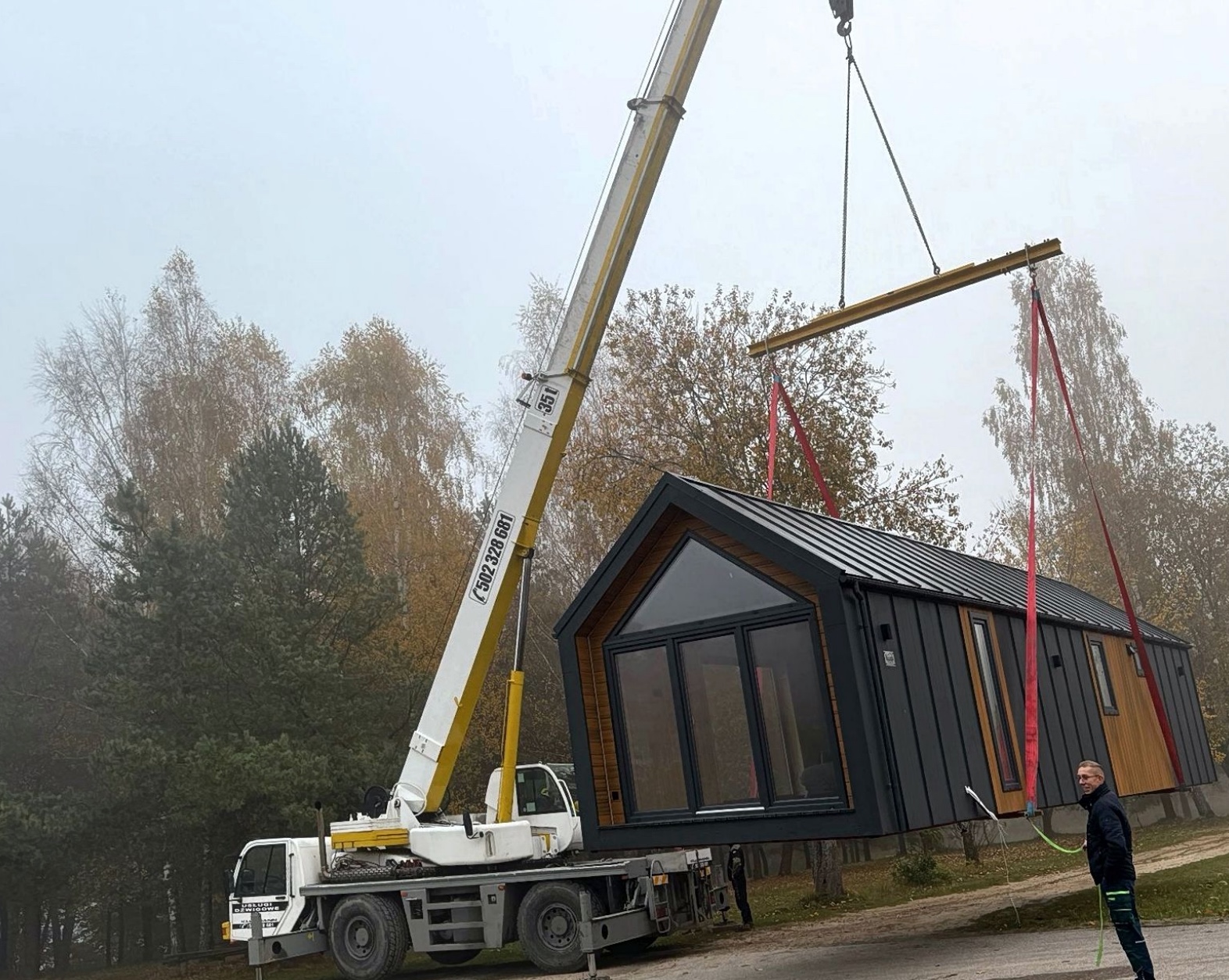 Dom mobilny Lelo-Bud w standardzie pod klucz - wnętrze
